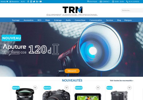Matériel photo et vidéo TRM